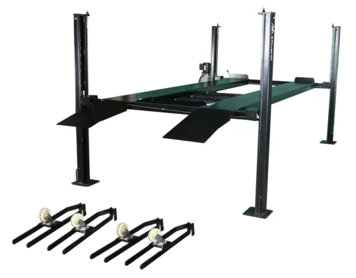 APlusLift 8000LB 4-Post Portable Parking Storage Service Car Lift - HW-8S or HW-8SXLT