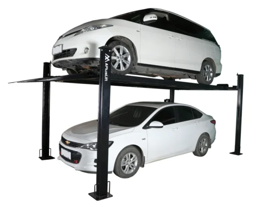 APlusLift 8000LB 4-Post Portable Parking Storage Service Car Lift - HW-8S or HW-8SXLT - Image 2