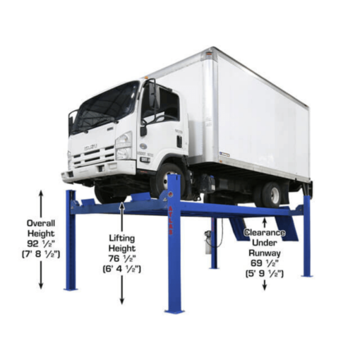 ATLAS Platinum PVL14 ALI Certified 14,000 lb 4 Post Lift - Image 2