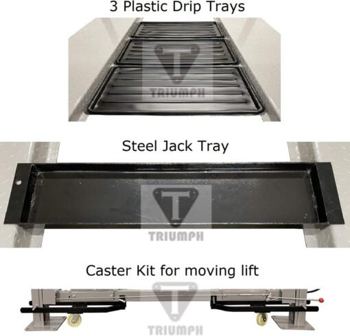 TRIUMPH NSS-8 8000Lbs 4 Post Storage Service Car Auto Lift Truck Hoist - Image 4