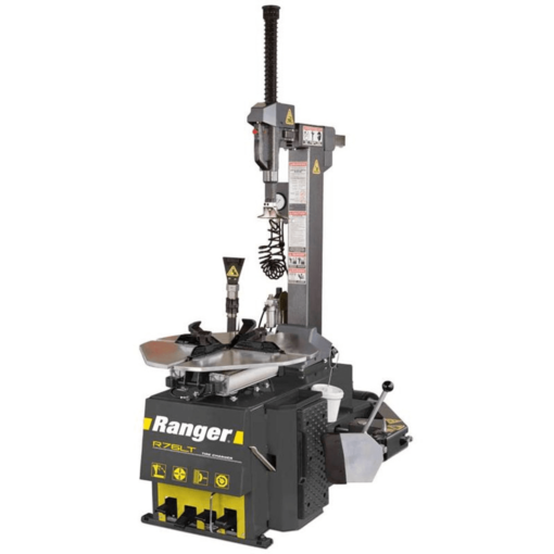 Ranger R76lt Tilt-Back Tire Changer / 30″ Capacity – Yellow/Gray