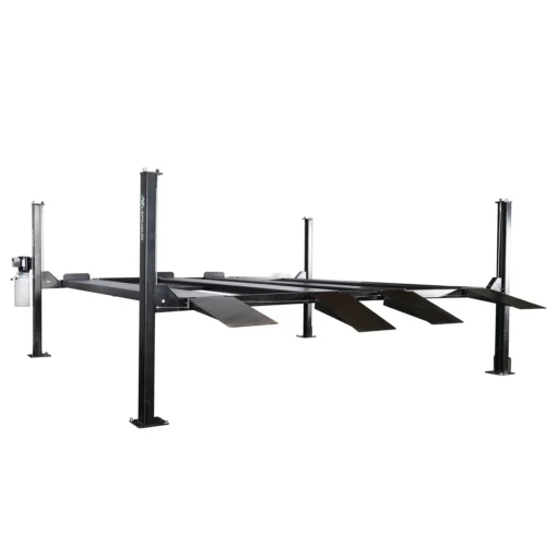 APlusLift 9,000LB 4-Post Double Deck Parking Storage Car Lift - HW-9KDP - Image 4